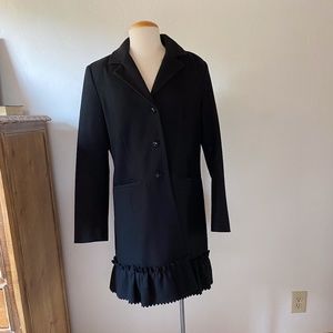 Betsy Johnson Black Coat